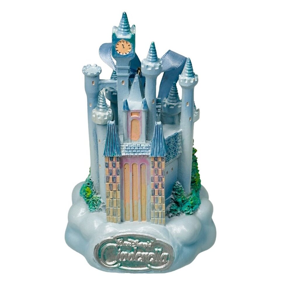 RARE Disney Store Sketchbook Cinderella Castle Christmas Ornament